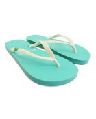 Tongs Classic Combi vert/blanc