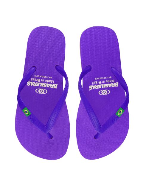 Tongs Clasica Brasil violettes