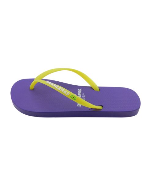 Flip Flops Classic Combi Neon lila/gelb