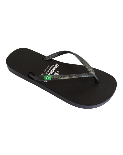 Klassische Pearl W schwarze Flip-Flops