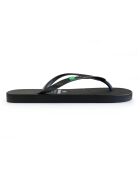 Klassische Pearl W schwarze Flip-Flops
