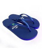 Klassieke marineblauwe teenslippers Pearl W