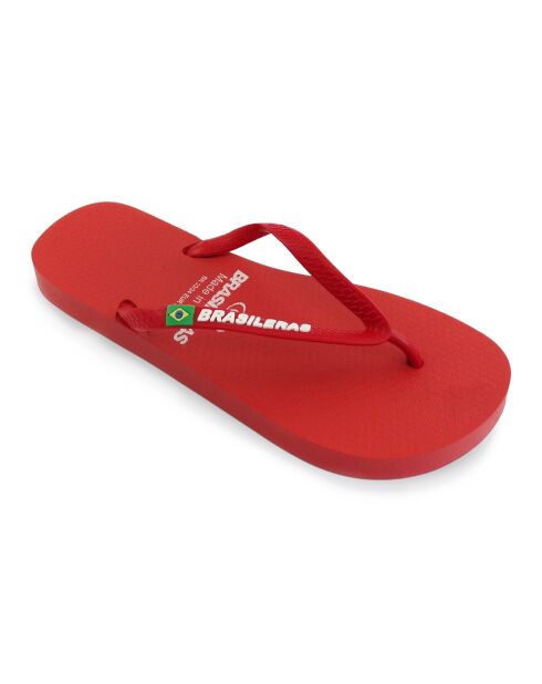 Klassische rote Flip-Flops