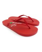 Klassische rote Flip-Flops