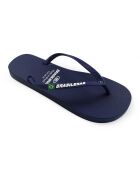 Klassieke marineblauwe teenslippers
