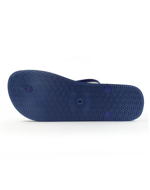 Klassieke marineblauwe teenslippers