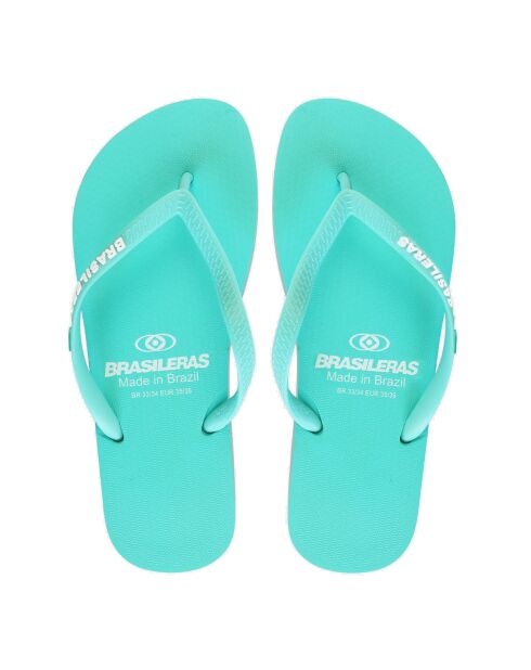 Klassische grüne Flip-Flops