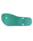 Klassische grüne Flip-Flops