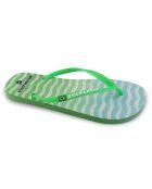 Kosmische grüne Flip-Flops