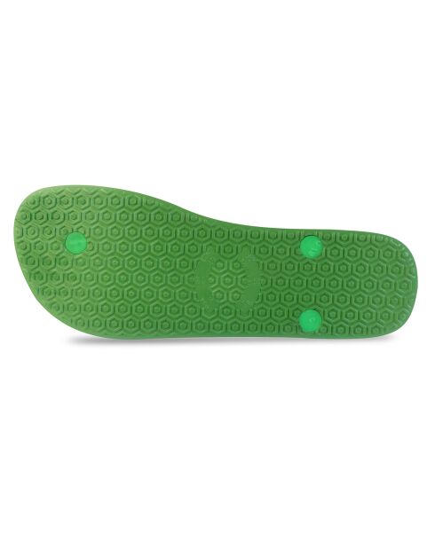 Kosmische grüne Flip-Flops