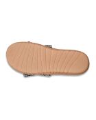 Marineblauwe muiltjes van Vichy