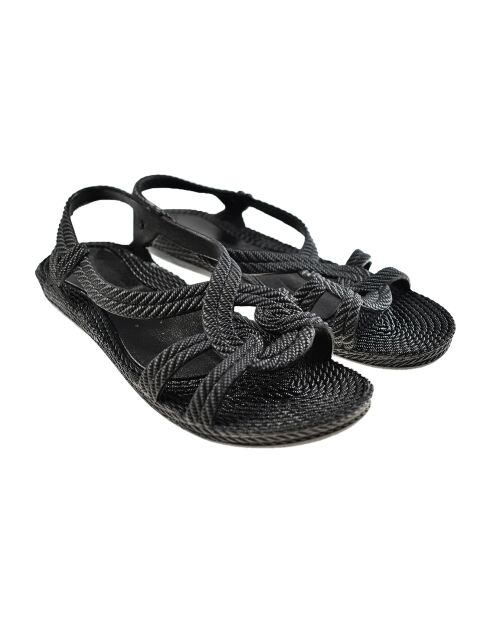 Kasgar Esmirna zwarte sandalen