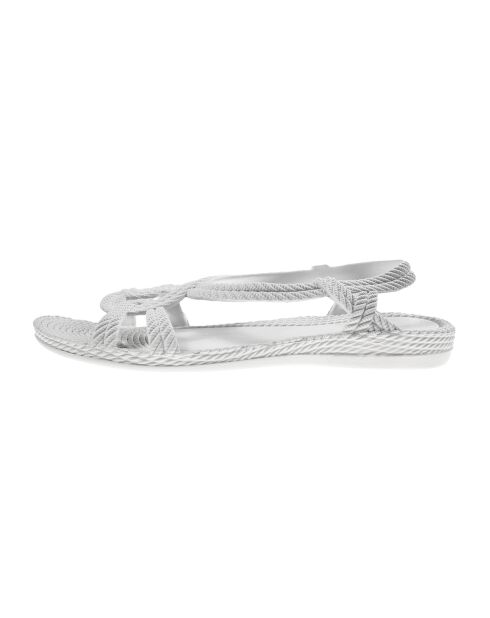 Kasgar Esmirna witte sandalen
