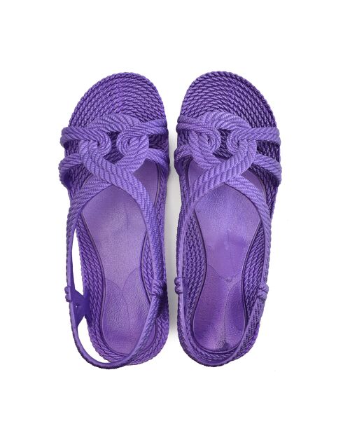 Kasgar Esmirna paarse sandalen