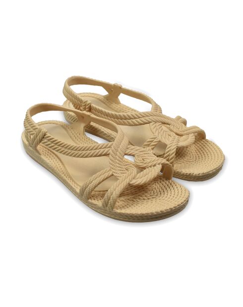 Kasgar Esmirna beige sandalen