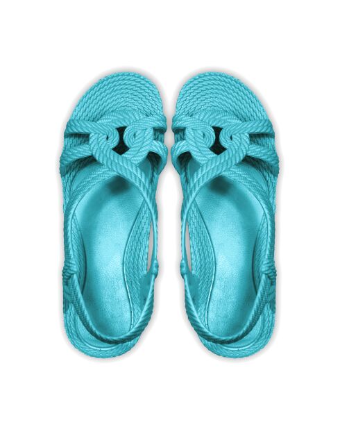 Kasgar Esmirna turquoise sandalen