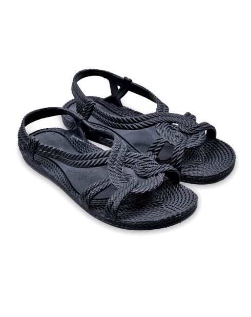 Marineblauwe sandalen Kasgar Esmirna