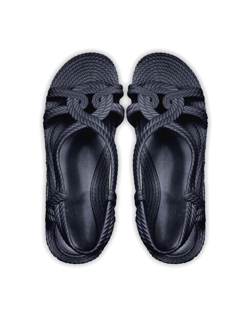 Marineblauwe sandalen Kasgar Esmirna