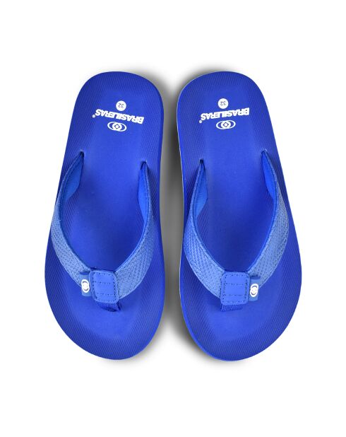 Tongs Puff bleu royal