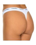 Correa de 3 cuerdas blanco/gris/negro