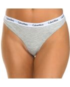 Correa de 3 cuerdas blanco/gris/negro