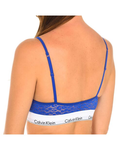 Blauer Spitzen-BH Liya