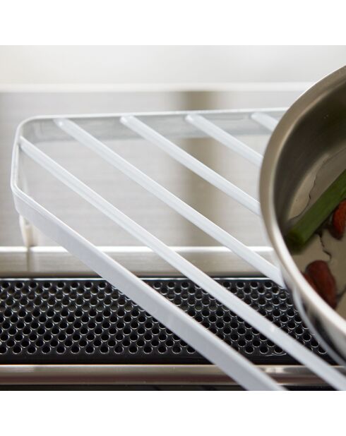 Eckstütze für weißen Ofen - 22x22x5 cm