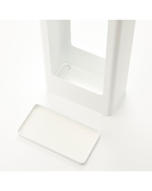 Porte-parapluies blanc - 22x12x50 cm