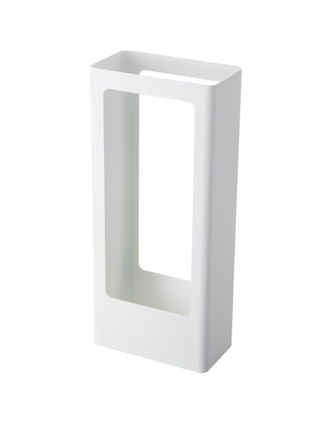 Porte-parapluies blanc - 22x12x50 cm