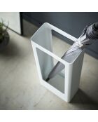 Porte-parapluies blanc - 22x12x50 cm