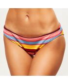 Bas de Maillot rayé multicolore