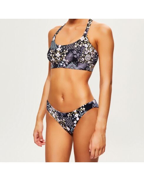 Bas de Maillot imprimé noir