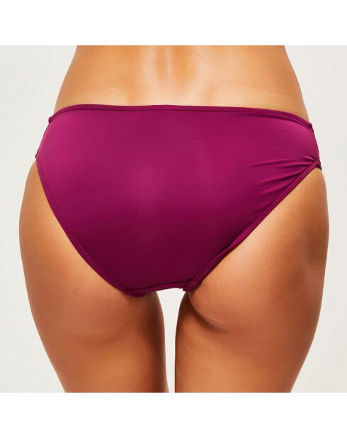 Bas de Maillot surpiqué violet