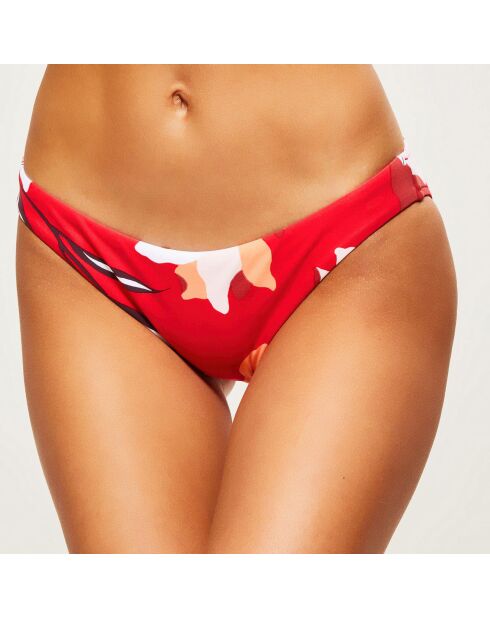 Bas de Maillot imprimé rouge