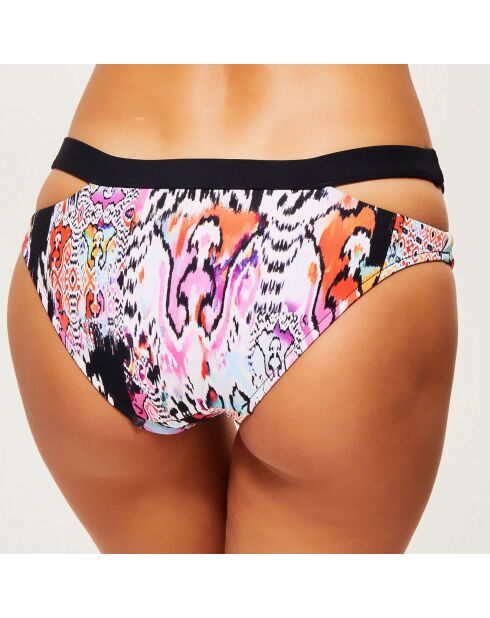 Mehrfarbige Tidal Wave Bikinihose