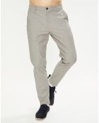 Pantalon Casual Chino Tapered Fit beige foncé