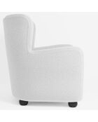 Fauteuil Bruna blanc - 72x73x81 cm