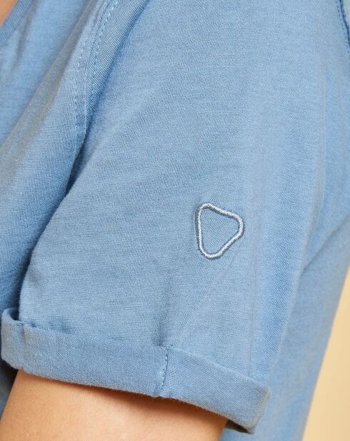 T-Shirt Andrea bleu