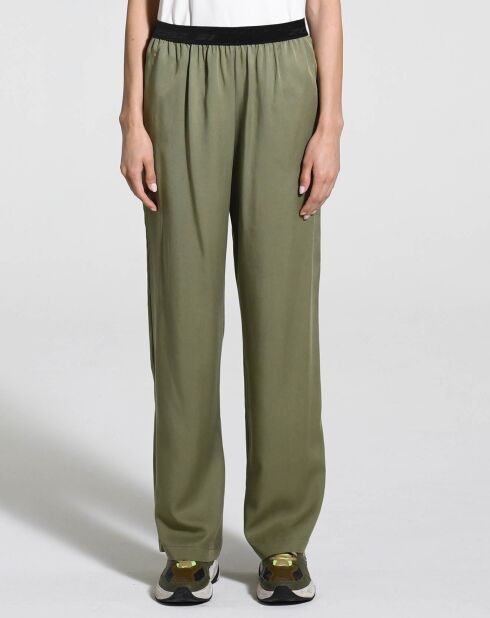 Pantalon Claire kaki