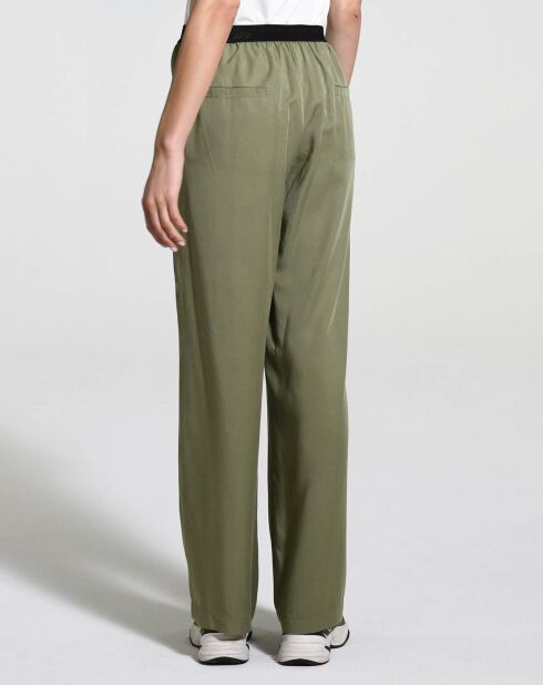 Pantalon Claire kaki
