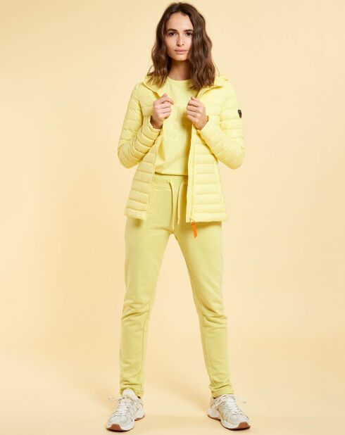 Doudoune fine Francine jaune