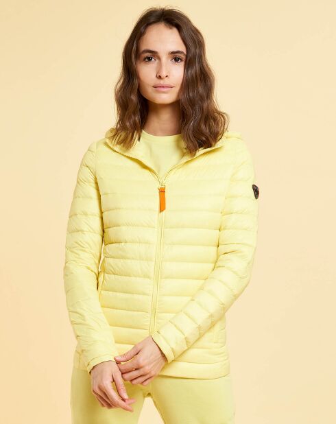 Doudoune fine Francine jaune