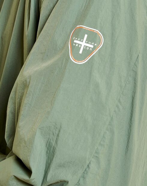 Giacca mista verde Gabriel