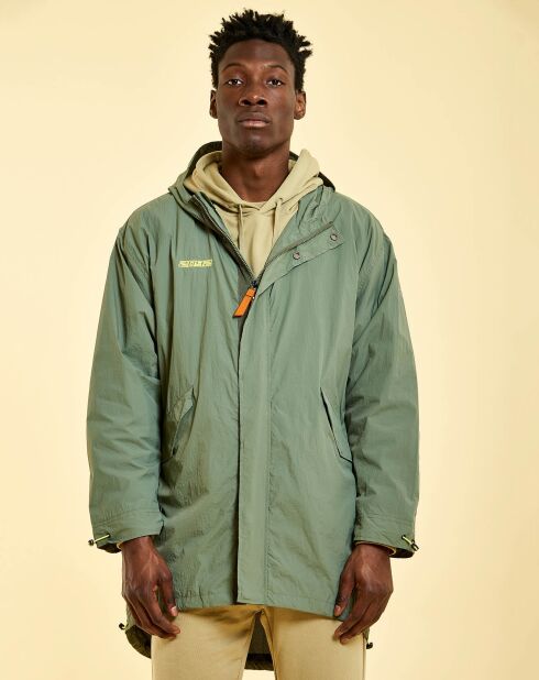 Giacca mista verde Gabriel