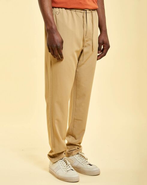 Pantalon John beige foncé