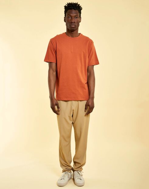 Pantalon John beige foncé