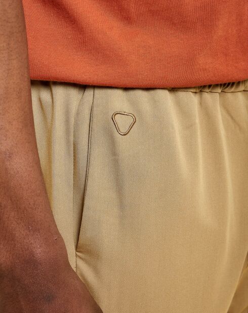 Pantalones John beige oscuro