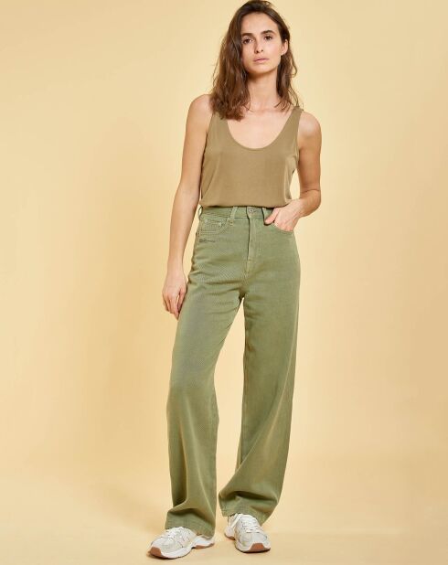 Pantalon Léa vert