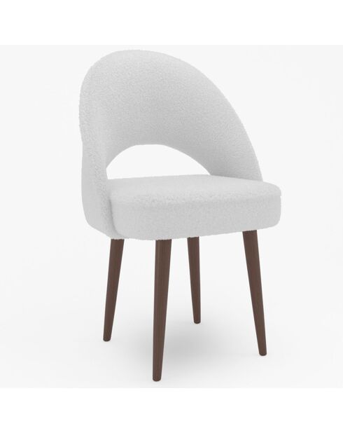 Chaise Saori blanche - 52x53x86.5 cm