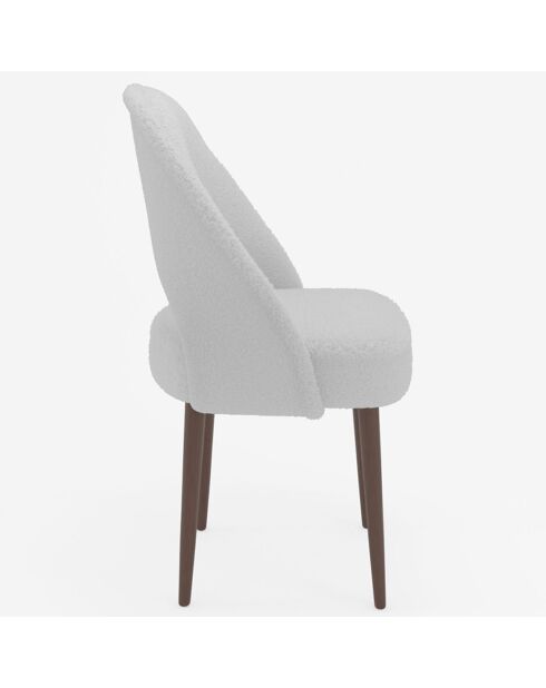 Chaise Saori blanche - 52x53x86.5 cm